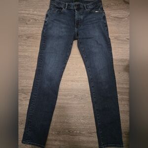 Womens Uniqlo Dark Blue Denim Jeans